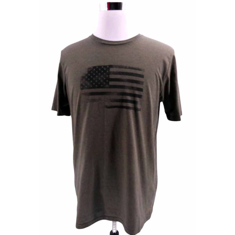 OAKLEY Men's Regular Fit USA Flag Tee Shirt Sz L